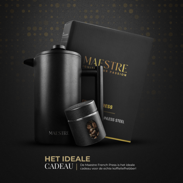 French Press Koffiemaker Maestre Het ideale cadeau