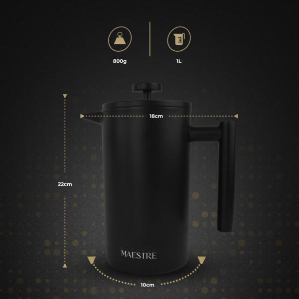 French Press Maestre Specificaties