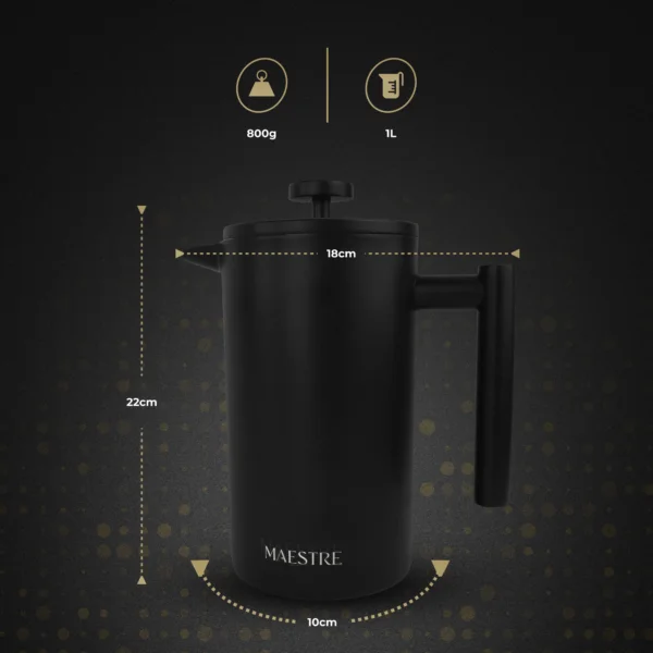 French Press Maestre Specificaties